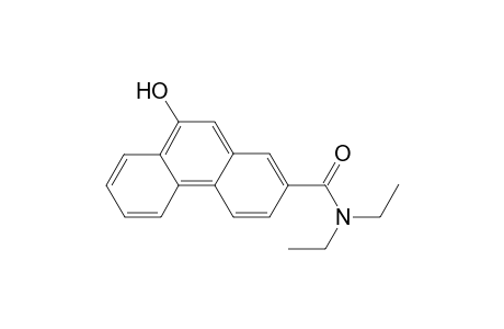 2-(N',N'-Diethylcarboxamido)-9-phenanthrol