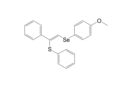 (Z)-2-(4-methoxylphenylseleno)-1-(phenylthio)styrene