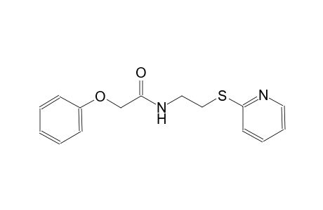 2-phenoxy-N-[2-(2-pyridinylsulfanyl)ethyl]acetamide