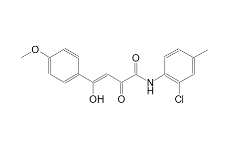 (3Z)-N-(2-chloro-4-methylphenyl)-4-hydroxy-4-(4-methoxyphenyl)-2-oxo-3-butenamide