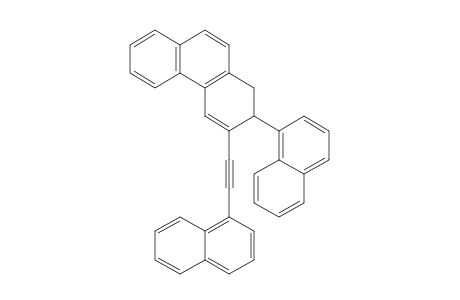 2-(1-Naphthalenyl)-3-(1-naphthalenylethynyl)-1,2-dihydrophenanthrene