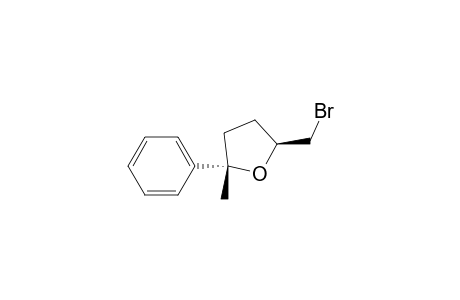trans-5-Bromomethyl-2-methyl-2-phenyltetrahydrofuran