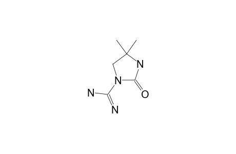 2-keto-4,4-dimethyl-imidazolidine-1-carboxamidine