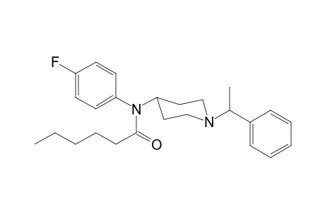 N-4-Fluorophenyl-N-[1-(1-phenylethyl)piperidin-4-yl]hexanamide