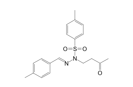 4-Methylbenzenesulfonic acid N'-(4-methylbenzylidene)-N-(3-oxobutyl)hydrazide