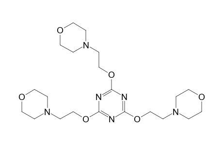 4-[2-[[4,6-bis(2-morpholinoethoxy)-1,3,5-triazin-2-yl]oxy]ethyl]morpholine