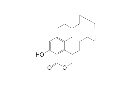 13-(Methoxycarbonyl)-14-hydroxy-17-methyl[11]metacyclophane