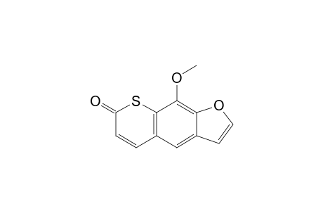 9-Methoxy-7-thiopyrano[3,2-f]benzofuranone