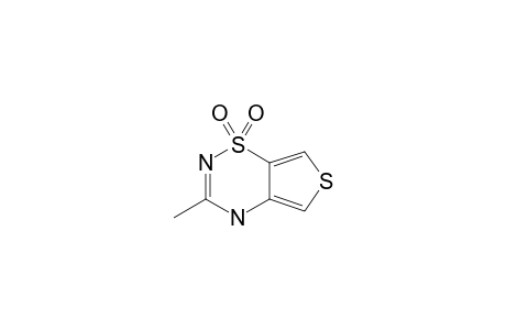 3-METHYL-4H-THIENO-[3,4-E]-1,2,4-THIADIAZINE-1,1-DIOXIDE