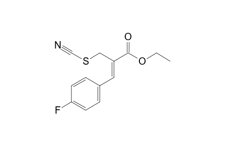 (Z)-3-(4-fluorophenyl)-2-(thiocyanatomethyl)-2-propenoic acid ethyl ester