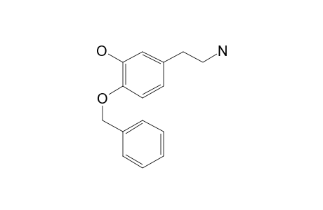 2-Phenylethanamine, 4'-benzyloxy-3'-hydroxy-