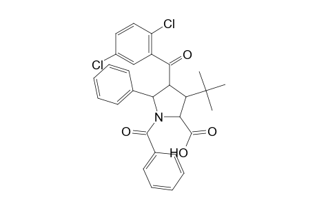 Proline, 1-benzoyl-4-(2,5-dichlorobenzoyl)-3-(1,1-dimethylethyl)-5-phenyl-