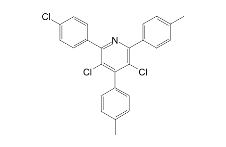 3,5-Dichloro-2-(4-chlorophenyl)-4,6-di-p-tolylpyridine