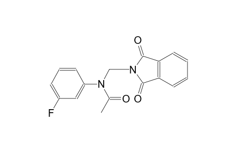 Acetamide, N-[(1,3-dihydro-1,3-dioxo-2H-isoindol-2-yl)methyl]-N-(3-fluorophenyl)-