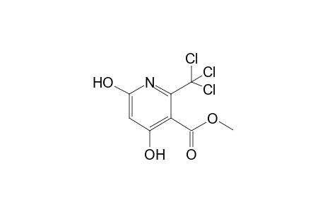 Methyl 4,6-dihydroxy-2-(trichloromethyl)pyridine-3-carboxylate