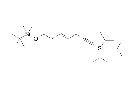 (E)-Tert-butyldimethyl((7-(triisopropylsilyl)hept-3-en-6-yn-1-yl)oxy)silane