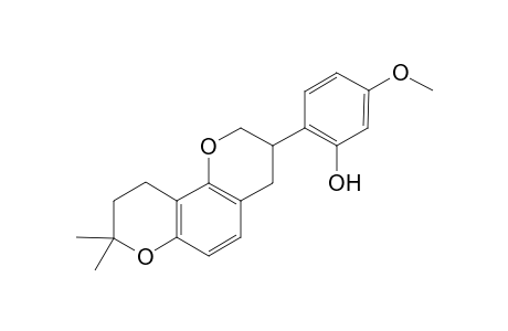 2-(8,8-Dimethyl-3,4,9,10-tetrahydro-2H,8H-pyrano[2,3-f]chromen-3-yl)-5-methoxyphenol