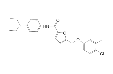 5-[(4-chloro-3-methylphenoxy)methyl]-N-[4-(diethylamino)phenyl]-2-furamide