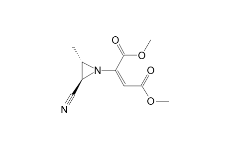 (S*,R*)-E-3-METHYL-ALPHA',BETA'-METHOXYCARBONYL-2-CYANO-N-VINYL-AZIRIDINE
