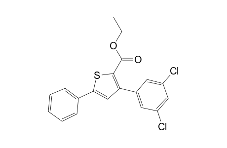 Ethyl 3-(3,5-dichlorophenyl)-5-phenylthiophene-2-carboxylate