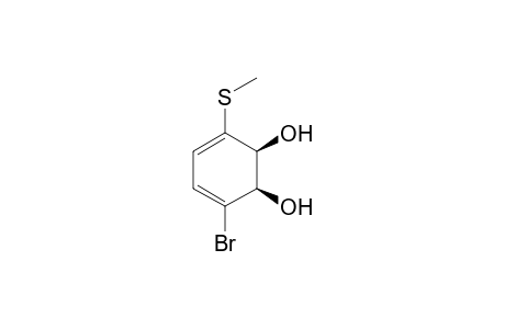 (1S,2R)-3-Bromo-6-(methylsulanyl)cyclohexa-3,5-diene-1,2-diol