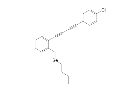 Butyl(2-((4-chlorophenyl)buta-1,3-diyn-1-yl)benzyl)selane