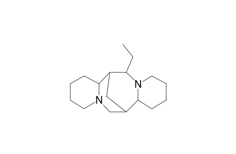 6-Ethyl-dodecahydro-7,14-methano-dipyrido [1,2-A:1',2'-E][1,5]-diazocine