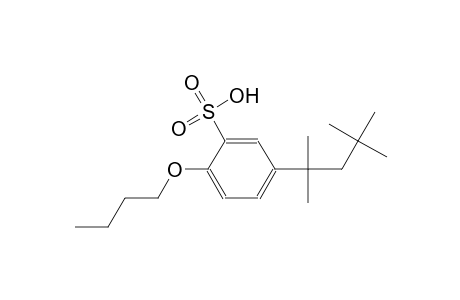 2-Butoxy-5-(1,1,3,3-tetramethylbutyl)benzenesulfonic acid