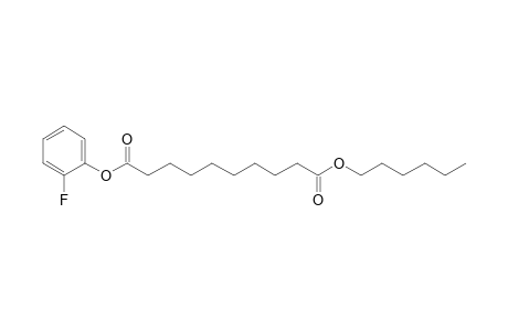 Sebacic acid, 2-fluorophenyl hexyl ester