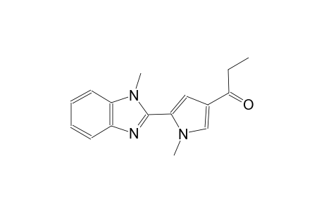 1-[1-methyl-5-(1-methyl-1H-benzimidazol-2-yl)-1H-pyrrol-3-yl]-1-propanone