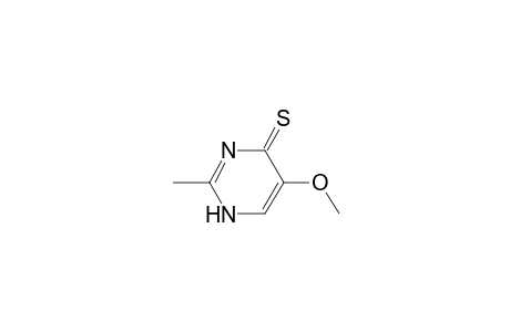 4(1H)-Pyrimidinethione, 5-methoxy-2-methyl-