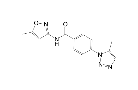 benzamide, N-(5-methyl-3-isoxazolyl)-4-(5-methyl-1H-1,2,3-triazol-1-yl)-
