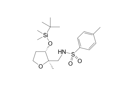 Cis-N-{[-3-(tert-Butyldimethylsilyloxy)-2-methyltetrahydrofuran-2-yl]methyl}-4- methylbenzenesulfonamide