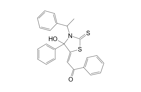 2-[4-Hydroxy-4-phenyl-3-(1-phenylethyl)-2-thioxo-1,3-thiazolan-5-yliden]-1-phenyl-1-ethanone