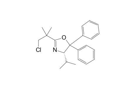 (S)-2-(1-Chloro-2-methylpropan-2-yl)-4-isopropyl-5,5-diphenyl-4,5-dihydrooxazole