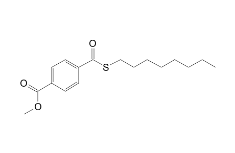 4-(octylthio)carbonylbenzoic acid methyl ester