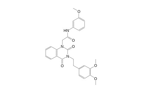2-(3-[2-(3,4-dimethoxyphenyl)ethyl]-2,4-dioxo-3,4-dihydro-1(2H)-quinazolinyl)-N-(3-methoxyphenyl)acetamide