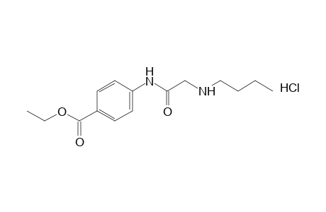 p-[2-(butylamino)acetamido]benzoic acid, ethyl ester, hydrochloride