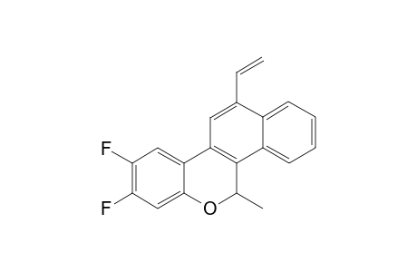 8,9-Difluoro-5-methyl-12-vinyl-5H-naphtho[1,2-c]chromene