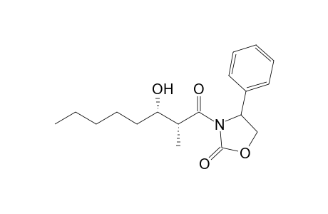 (2R)-3-((2R,3S)-3-Hydroxy-2-methyloctanoyl)-4-phenyloxazolidin-2-one