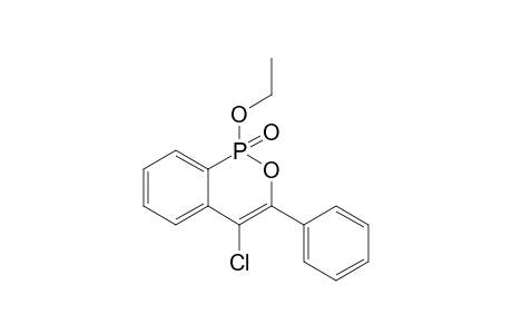 1-Ethoxy-3-phenyl-4-chlorobenzo[c][1,2]oxaphosphinine 1-oxide