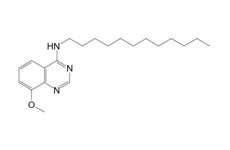 4-dodecylamino-8-methoxyquinazoline