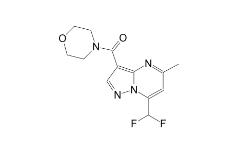 7-(difluoromethyl)-5-methyl-3-(4-morpholinylcarbonyl)pyrazolo[1,5-a]pyrimidine