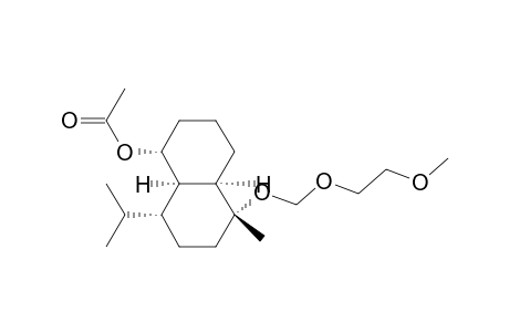 1-Naphthalenol, decahydro-5-[(2-methoxyethoxy)methoxy]-5-methyl-8-(1-methylethyl)-, acetate, (1.alpha.,4a.alpha.,5.beta.,8.alpha.,8a.alpha.)-(.+-.)-