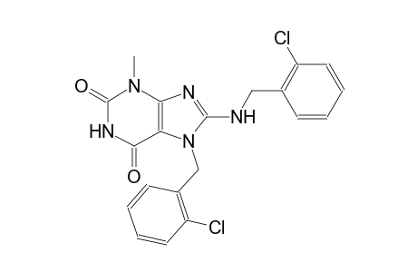 7-(2-chlorobenzyl)-8-[(2-chlorobenzyl)amino]-3-methyl-3,7-dihydro-1H-purine-2,6-dione