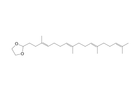 2-[(3E,7E,11E)-3,8,12,16-tetramethylheptadeca-3,7,11,15-tetraenyl]-1,3-dioxolane