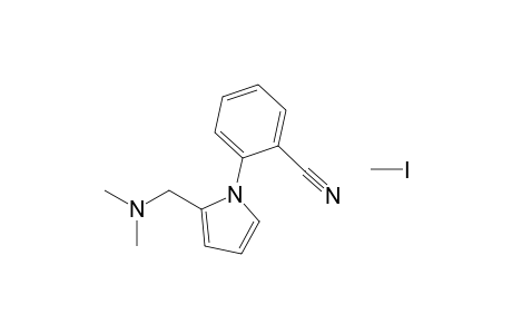 1-(2-Cyanophenyl)-2-(dimethylamino)methylpyrrole methiodide