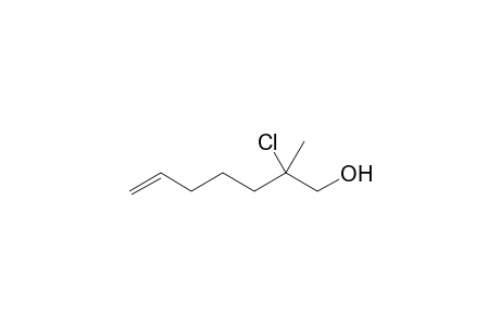2-Chloro-2-methyl-6-hepten-1-ol