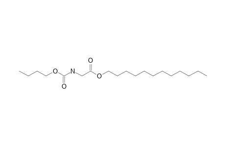 Glycine, N-butoxycarbonyl-, dodecyl ester