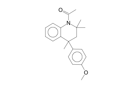 4-(1-Acetyl-2,2,4-trimethyl-1,2,3,4-tetrahydro-4-quinolinyl)phenyl methyl ether